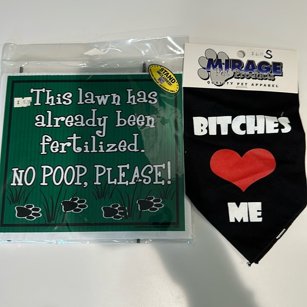 Dog merchandise